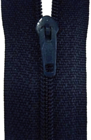 Z3155 15cm Navy Nylon Pin Lock No.3 Closed End Zip