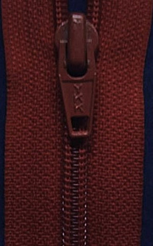 Z4840 YKK 41cm Rust Nylon No.5 Open End Zip