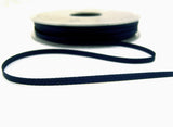 R9004 3mm Navy Polyester Grosgrain Ribbon