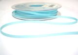 R9015 3mm Pale Blue Polyester Grosgrain Ribbon
