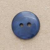 B18102 18mm Navy Tonal Mother of Pearl Look 2 Hole Button