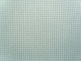Aida 100% Cotton Needlework Fabric, Pale Blue 14 Count, 25cm x 33cm - Ribbonmoon