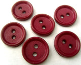 B0072 14mm Pale Wine 2 Hole Button - Ribbonmoon