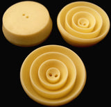 B0095 29mm Bone Cream Chunky 2 Hole Button - Ribbonmoon
