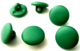 B0208 11mm Parakeet Green Shank Button with a Soft Sheen - Ribbonmoon