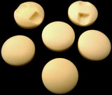 B0348 14mm Bone Cream Button with a Hole Built into the Back - Ribbonmoon