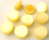 B0969 10mm Lemon Polyester Shank Button - Ribbonmoon