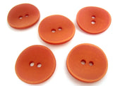 B10276 18mm Dusky Pink and Tonal Gold Satin Sheen 2 Hole Button