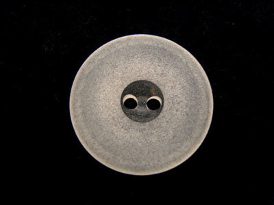 B10310 17mm White Ice Matt 2 Hole Button - Ribbonmoon