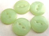 B10468 16mm Misty Green 2 Hole Polyester Fish Eye Button - Ribbonmoon