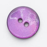 B11639 18mm Purple Akoya Shell 2 Hole Button