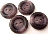 B15003 19mm Tonal Blackberry and Orchid Soft Sheen 2 Hole Button - Ribbonmoon