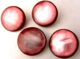 B15010 17mm Burgundy and Pearl Tonal Shimmery Shank Button - Ribbonmoon