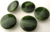 B15032 15mm Tonal Greens High Gloss Acrylic Shank Button - Ribbonmoon