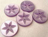 B15305 16mm Orchid 2 Hole Polyester Star Button - Ribbonmoon
