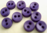 B16035 6mm Purple Small Nylon 2 Hole Dolls Button - Ribbonmoon