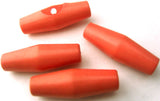 B1751 31mm Apricot Toggle Button, Hole Built into the Back - Ribbonmoon