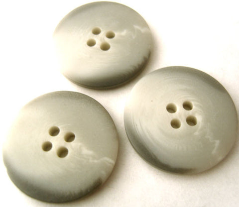 B1772 23mm Mixed Greys Bone Sheen 4 Hole Button - Ribbonmoon