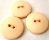 B1778 22mm Pale Peach Pink Matt 2 Hole Button - Ribbonmoon