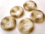 B1944 17mm Whites, Ice and Greys Gloss 2 Hole Button - Ribbonmoon
