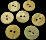 B2070C 15mm Tonal Creams Reversible 2 Hole Buttons