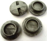 B2216 31mm Chunky Tonal Grey's Button, Hole Built into the Back - Ribbonmoon