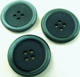 B2220 27mm Dusky Kingfisher Blue Matt Centre 4 Hole Button