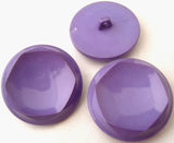 B2500 28mm Deep Lavender High Gloss Shank Button - Ribbonmoon