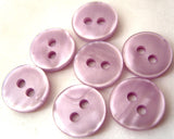 B2560 11mm Tonal Lilac Shimmery Pearlised 2 Hole Button - Ribbonmoon