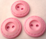 B7006 20mm Baby Pink Gloss Nylon 2 Hole Button