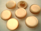 B2887 11mm Dull Peachy Brown Polyester Shank Button - Ribbonmoon