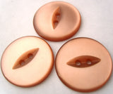 B4127 23mm Dusky Apricot 2 Hole Polyester Fish Eye Button - Ribbonmoon
