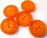 B4227 16mm Tonal Orange Matt Centre 2 Hole Button - Ribbonmoon