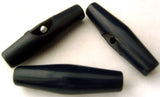 B4274 37mm Moonlight Navy Toggle Button, Hole Built into the Back - Ribbonmoon