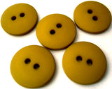 B4286 16mm Pistachio Moss Green Soft Sheen 2 Hole Button - Ribbonmoon