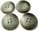 B4620 23mm Mixed Greys Soft Sheen 4 Hole Button - Ribbonmoon