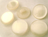 B4680 16mm Bridal White Polyester Shank Button - Ribbonmoon