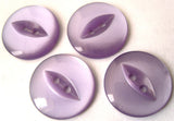 B6406 19mm Lilac 2 Hole Polyester Fish Eye Button - Ribbonmoon