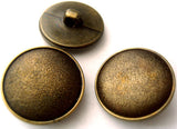 B7906 25mm Gilded Anti Bronze Poly Shank Button - Ribbonmoon