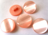 B7949 16mm Vieux Rose Pearlised Polyester Shank Button - Ribbonmoon