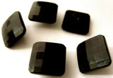 B8150 18mm Black Gloss Shank Button - Ribbonmoon