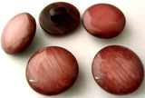 B8182 18mm Frosted Burgundy Gloss Shank Button - Ribbonmoon