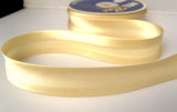BB2005 25mm Antique Cream Satin Bias Binding Tape
