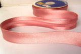 BB2060 25mm Dusky Pink Satin Bias Binding Tape