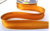 BB2125 25mm Golden Brown Satin Bias Binding Tape