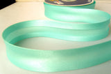 BB2146 25mm Pale Turquoise Satin Bias Binding Tape