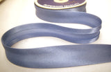 BB2149 25mm Dusky Blue Satin Bias Binding Tape