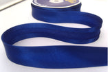 BB2192 25mm Dark Royal Blue Satin Bias Binding Tape