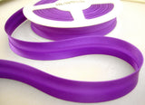 BB325 19mm Purple Satin Bias Binding Tape - Ribbonmoon
