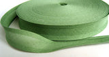 BB331 25mm Plate Green 100% Cotton Bias Binding Tape - Ribbonmoon